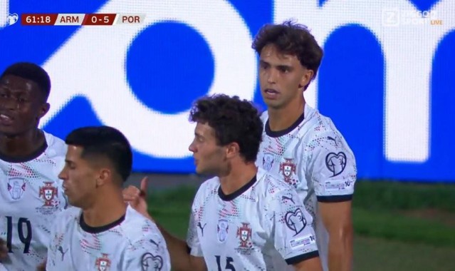 世预赛双响，菲利克斯首次在葡萄牙国家队梅开二度